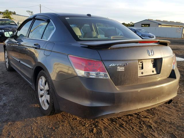 1HGCP2F85AA170935 - 2010 HONDA ACCORD EXL CHARCOAL photo 3