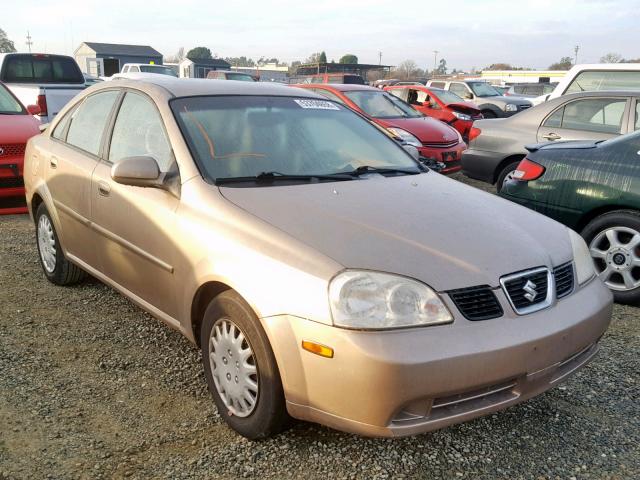 KL5JD56Z75K099753 - 2005 SUZUKI FORENZA S BEIGE photo 1