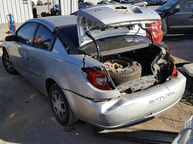 1G8AN12F75Z170477 - 2005 SATURN ION LEVEL GRAY photo 3