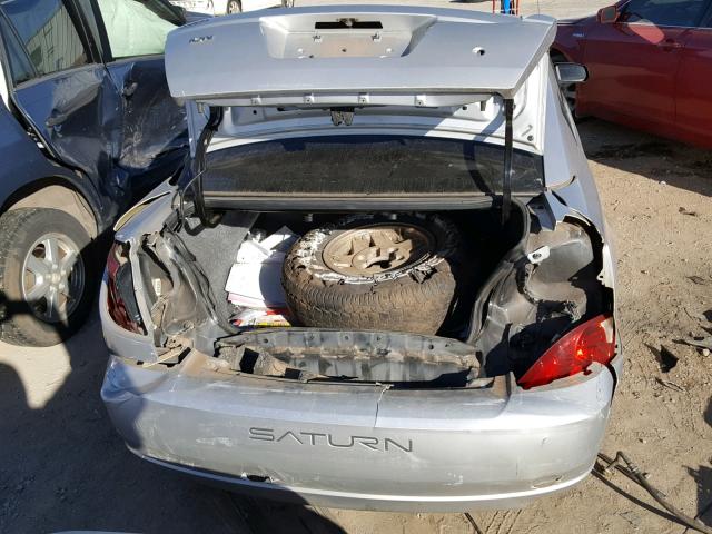 1G8AN12F75Z170477 - 2005 SATURN ION LEVEL GRAY photo 9