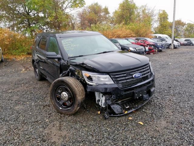 1FM5K8AR9JGC19751 - 2018 FORD EXPLORER P BLACK photo 1