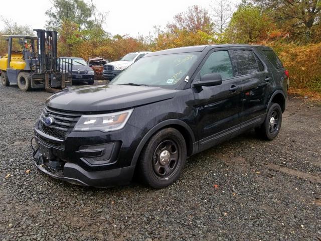 1FM5K8AR9JGC19751 - 2018 FORD EXPLORER P BLACK photo 2