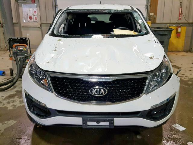 KNDPBCAC2G7816972 - 2016 KIA SPORTAGE L WHITE photo 7