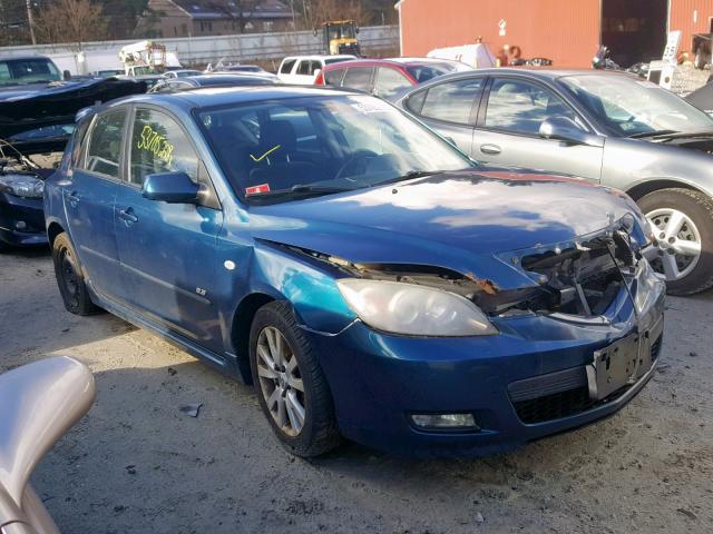 JM1BK344771647856 - 2007 MAZDA 3 HATCHBAC BLUE photo 1