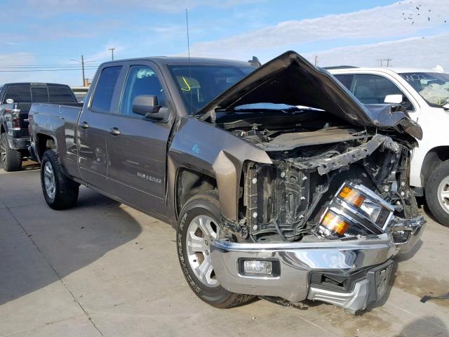 1GCVKREC0FZ415184 - 2015 CHEVROLET SILVERADO BROWN photo 1