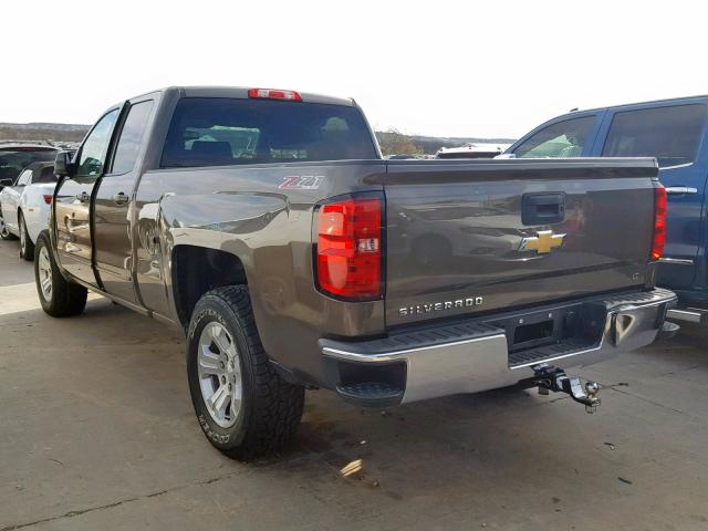 1GCVKREC0FZ415184 - 2015 CHEVROLET SILVERADO BROWN photo 3