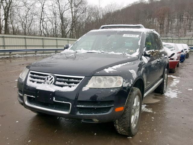 WVGCM67L54D019013 - 2004 VOLKSWAGEN TOUAREG 4. BLACK photo 2