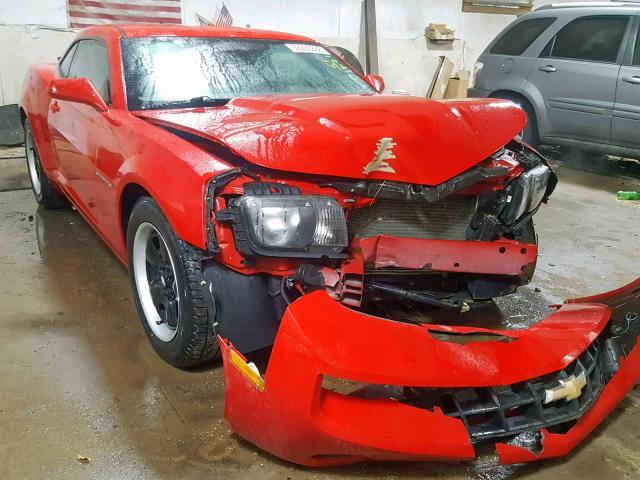 2G1FA1E35D9164381 - 2013 CHEVROLET CAMARO LS RED photo 1