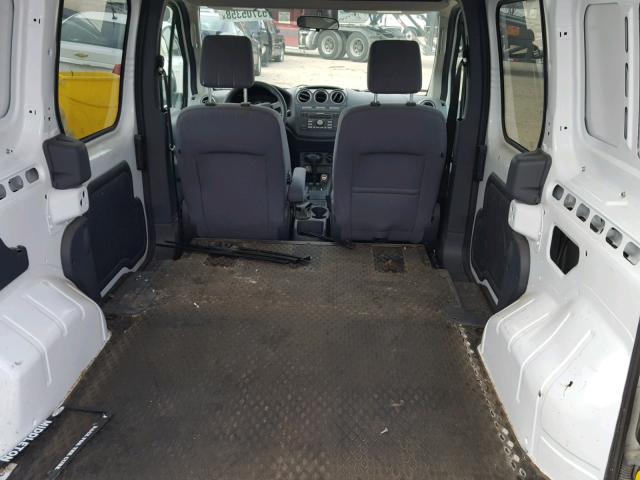 NM0LS6BN6AT031768 - 2010 FORD TRANSIT CO WHITE photo 9