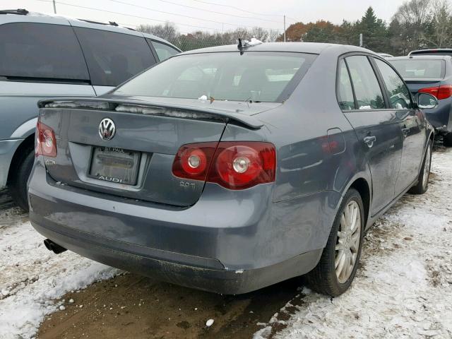 3VWRJ71K78M154126 - 2008 VOLKSWAGEN JETTA WOLF GRAY photo 4