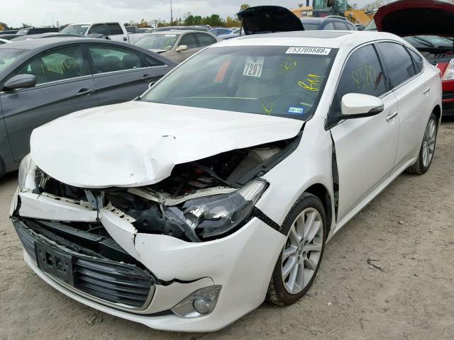 4T1BK1EB6DU040631 - 2013 TOYOTA AVALON BAS WHITE photo 2