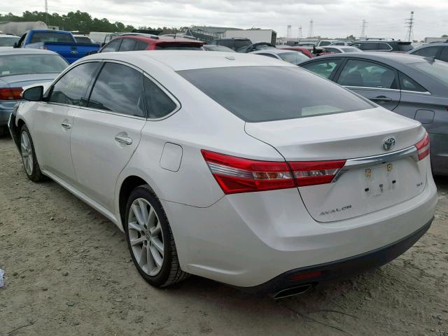 4T1BK1EB6DU040631 - 2013 TOYOTA AVALON BAS WHITE photo 3