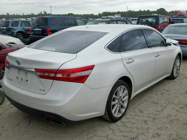 4T1BK1EB6DU040631 - 2013 TOYOTA AVALON BAS WHITE photo 4