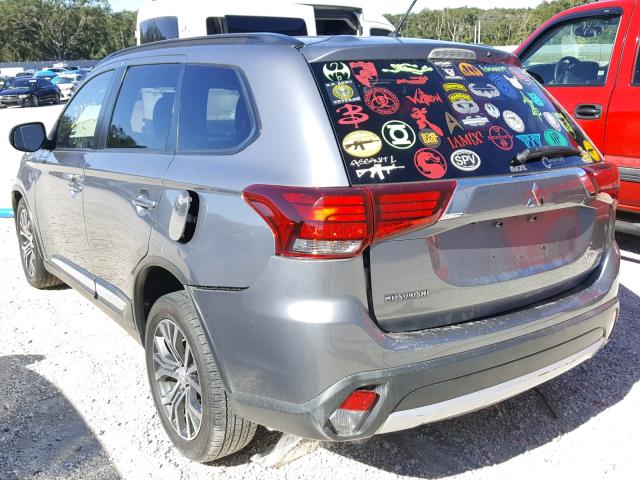 JA4AD3A37GZ030003 - 2016 MITSUBISHI OUTLANDER GRAY photo 3