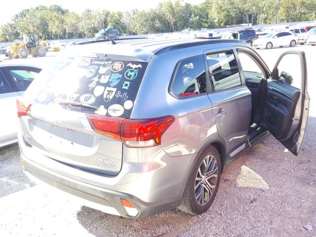 JA4AD3A37GZ030003 - 2016 MITSUBISHI OUTLANDER GRAY photo 4