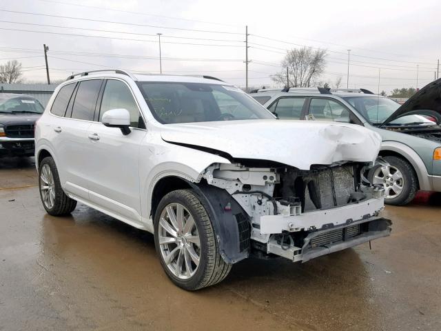 YV4A22PK2G1037313 - 2016 VOLVO XC90 T6 WHITE photo 1