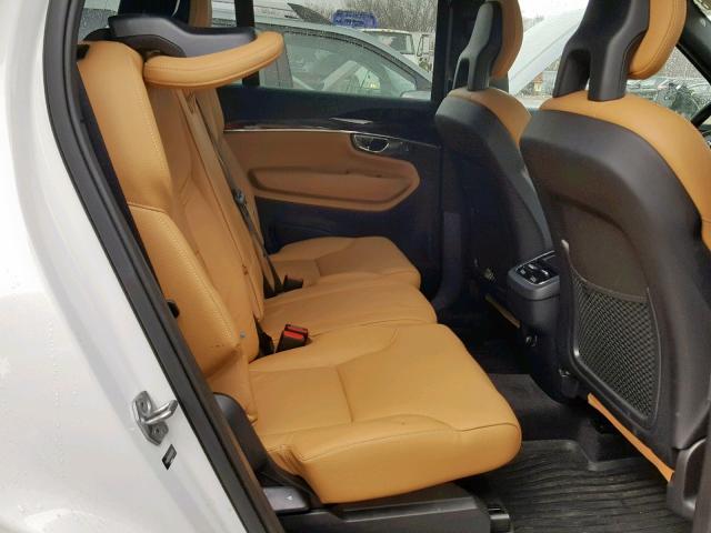 YV4A22PK2G1037313 - 2016 VOLVO XC90 T6 WHITE photo 6