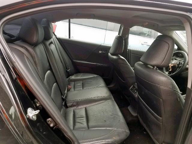 1HGCR3F09GA022158 - 2016 HONDA ACCORD EXL BLACK photo 6