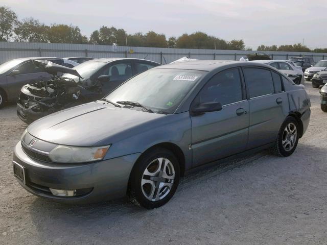 1G8AL52F84Z195383 - 2004 SATURN ION LEVEL SILVER photo 2