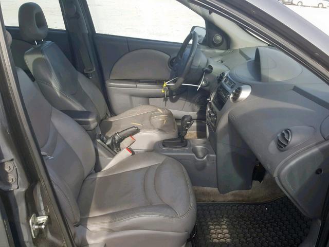 1G8AL52F84Z195383 - 2004 SATURN ION LEVEL SILVER photo 5