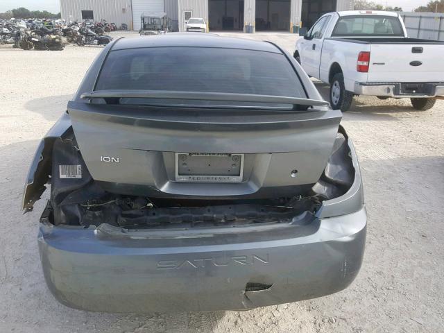 1G8AL52F84Z195383 - 2004 SATURN ION LEVEL SILVER photo 9