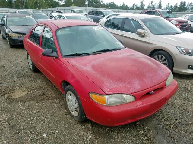 3FAFP13P11R193268 - 2001 FORD ESCORT RED photo 1