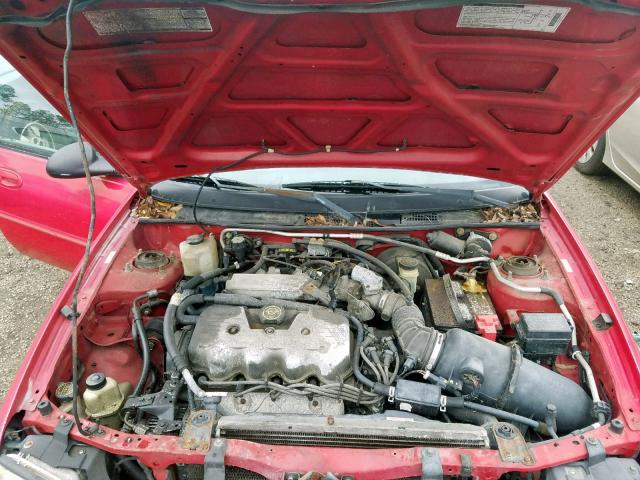 3FAFP13P11R193268 - 2001 FORD ESCORT RED photo 7