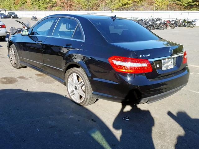 WDDHF9AB4AA134369 - 2010 MERCEDES-BENZ E 550 4MAT BLACK photo 3