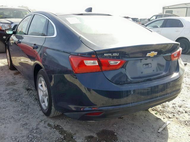 1G1ZB5ST0JF148114 - 2018 CHEVROLET MALIBU LS 蓝色 照片 3