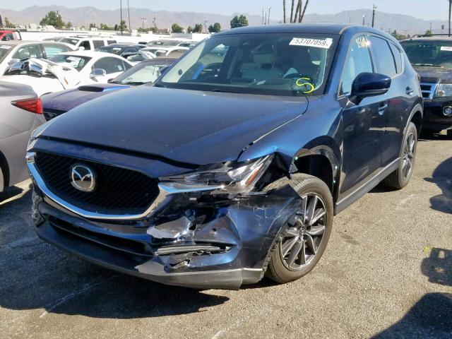 JM3KFADL3H0123568 - 2017 MAZDA CX-5 GRAND BLUE photo 2