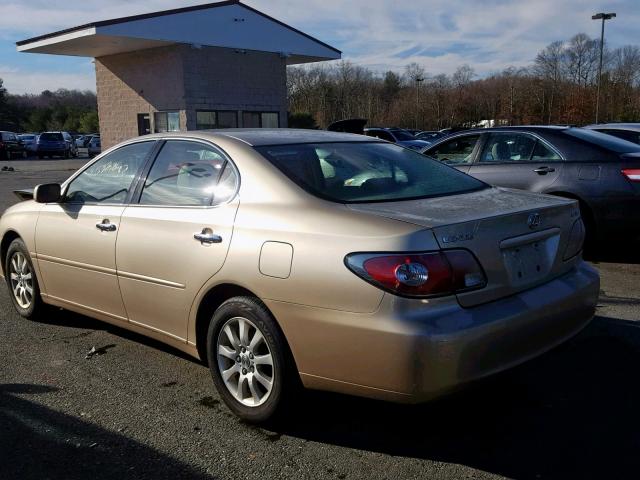 JTHBF30G230144559 - 2003 LEXUS ES 300 GOLD photo 3