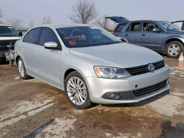 3VWLZ7AJ1BM023092 - 2011 VOLKSWAGEN JETTA SEL SILVER photo 1