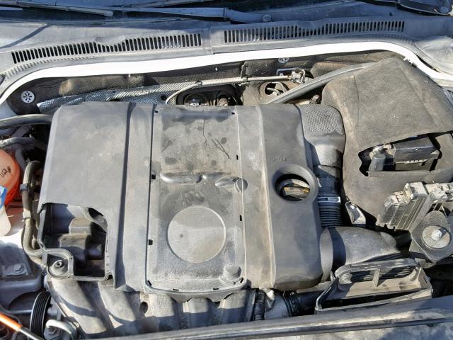 3VWLZ7AJ1BM023092 - 2011 VOLKSWAGEN JETTA SEL SILVER photo 7