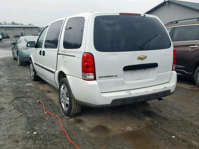 1GNDV23137D115091 - 2007 CHEVROLET UPLANDER L 白色 照片 3