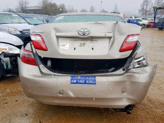 4T1BE46K69U275156 - 2009 TOYOTA CAMRY LE A GRAY photo 9