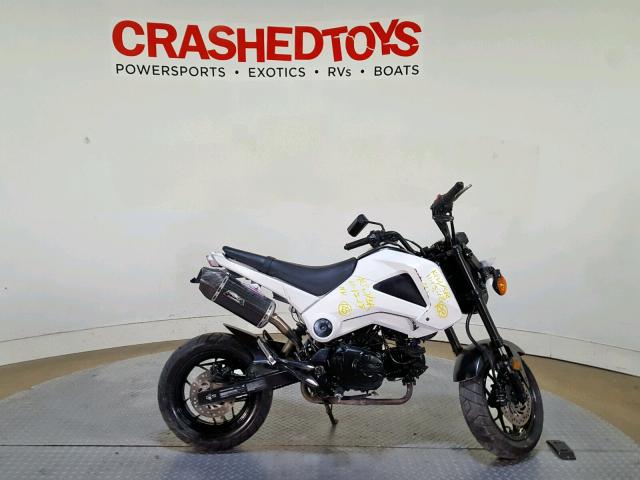 MLHJC6112E5004029 - 2014 HONDA GROM 125 WHITE photo 1