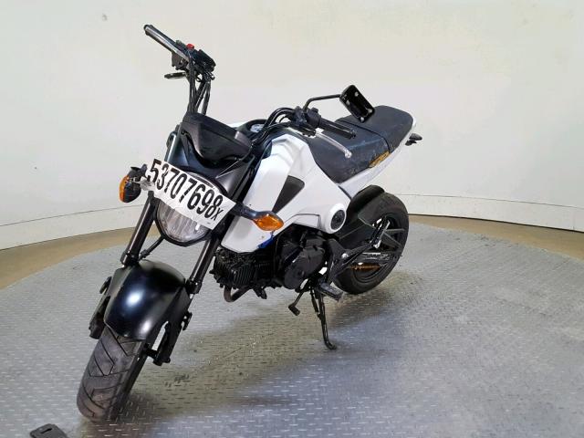 MLHJC6112E5004029 - 2014 HONDA GROM 125 WHITE photo 4