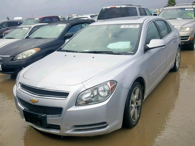 1G1ZD5E08CF368826 - 2012 CHEVROLET MALIBU 2LT SILVER photo 2