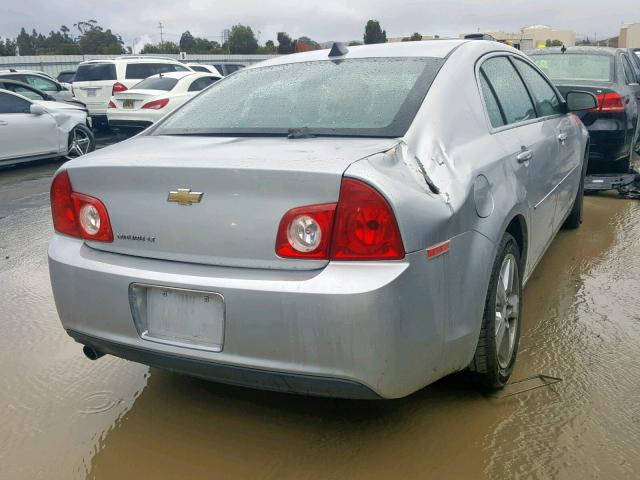 1G1ZD5E08CF368826 - 2012 CHEVROLET MALIBU 2LT SILVER photo 4