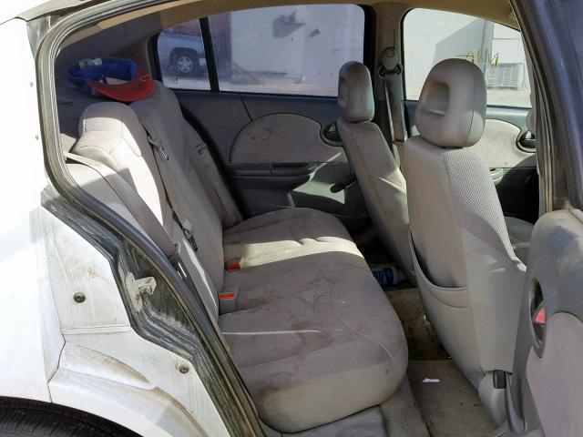 1G8AJ52F64Z186963 - 2004 SATURN ION LEVEL 白色 照片 6