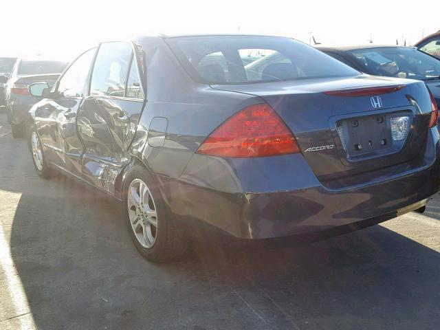 1HGCM56376A167153 - 2006 HONDA ACCORD SE GRAY photo 3