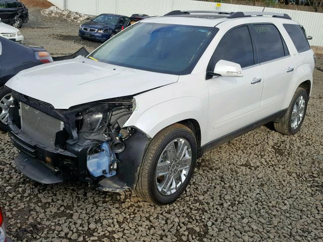 1GKKVSKD7HJ133824 - 2017 GMC ACADIA LIM WHITE photo 2