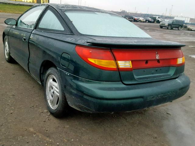 1G8ZH1276VZ311820 - 1997 SATURN SC2 GREEN photo 3