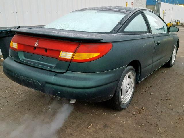 1G8ZH1276VZ311820 - 1997 SATURN SC2 GREEN photo 4