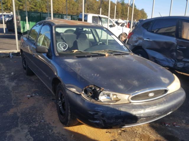 1FAFP66L3YK127387 - 2000 FORD CONTOUR SE BLACK photo 1