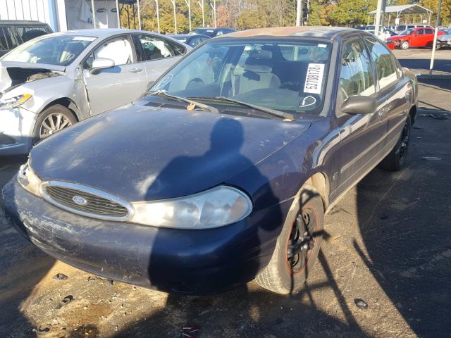 1FAFP66L3YK127387 - 2000 FORD CONTOUR SE BLACK photo 2