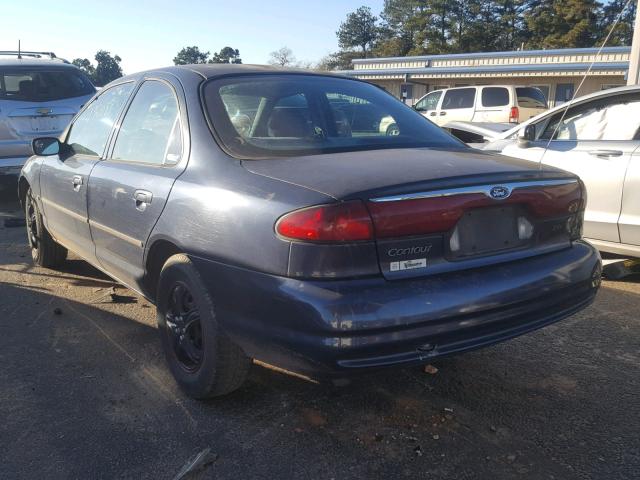 1FAFP66L3YK127387 - 2000 FORD CONTOUR SE BLACK photo 3