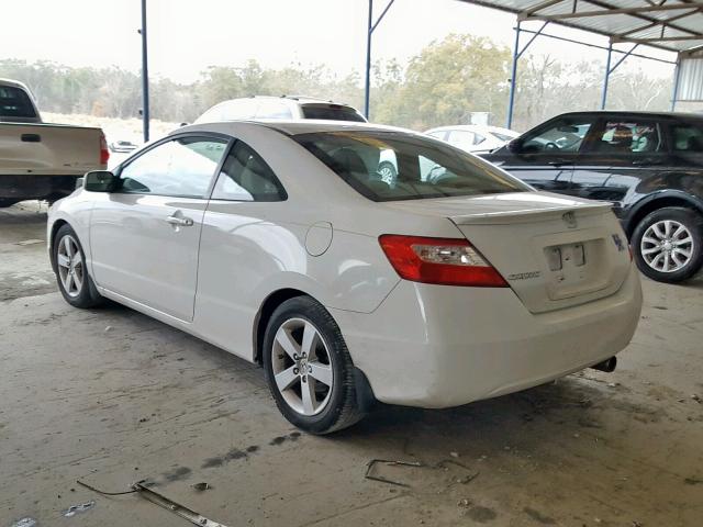 2HGFG12988H570005 - 2008 HONDA CIVIC EXL WHITE photo 3