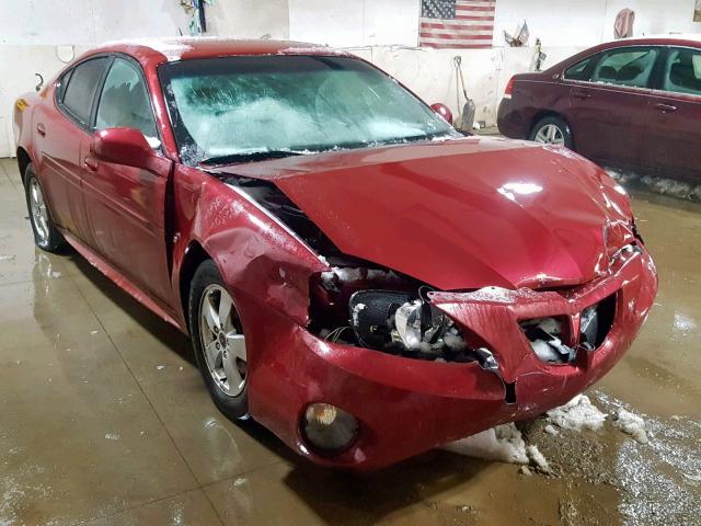 2G2WP582961196059 - 2006 PONTIAC GRAND PRIX BURGUNDY photo 1