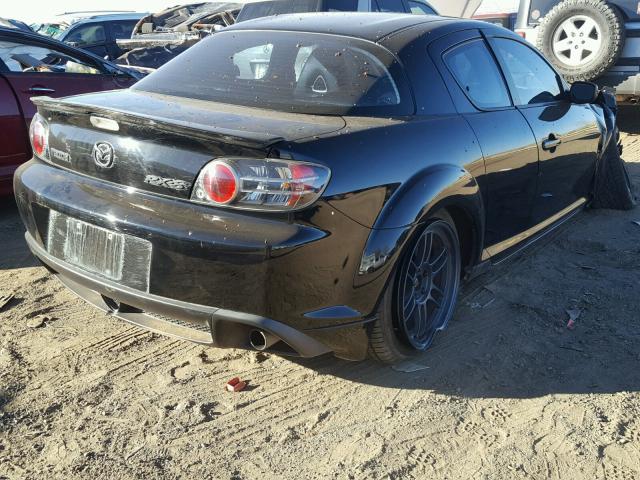 JM1FE173850156232 - 2005 MAZDA RX8 BLACK photo 4